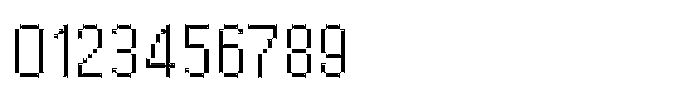 Byte Sans Inline Font OTHER CHARS