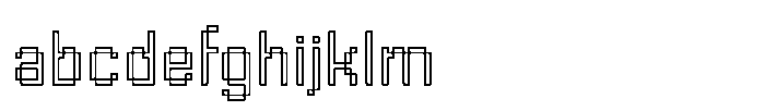 Byte Sans Outline FONT