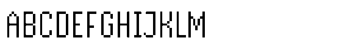 Byte Sans Regular Font UPPERCASE