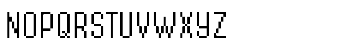 Byte Sans Regular Font UPPERCASE