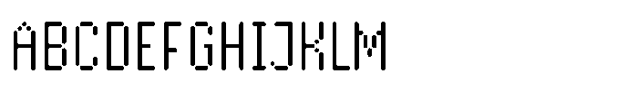Byte Sans Rounded Font UPPERCASE