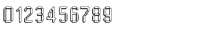 Byte Sans Shadow Rounded Font OTHER CHARS