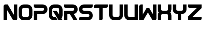 Byte Sharp Font UPPERCASE