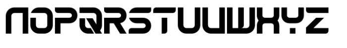 Byte Sharp Font LOWERCASE