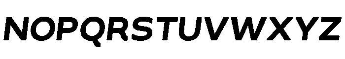 Byrd BoldItalic Font UPPERCASE
