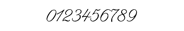 Byron Light Font OTHER CHARS