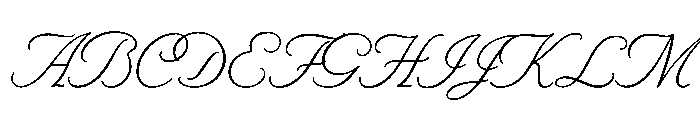 Byron Light Font UPPERCASE