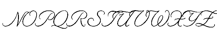 Byron Light Font UPPERCASE