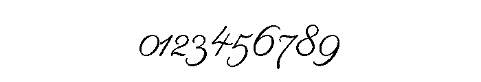 Byron Light Swash Font OTHER CHARS