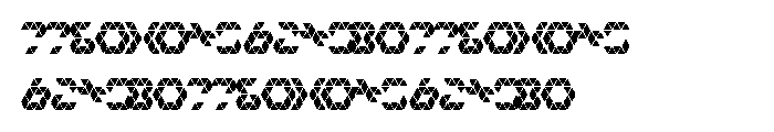 C13 HEX Round Font OTHER CHARS