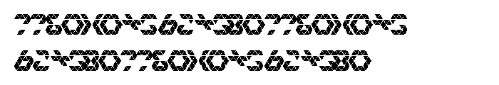 C13 HEX Font OTHER CHARS
