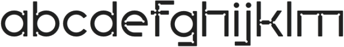 c-dot Regular otf (400) Font LOWERCASE