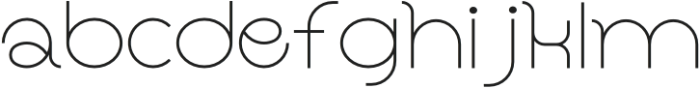 c-flow Regular otf (400) Font LOWERCASE