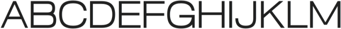 c-geo Regular otf (400) Font UPPERCASE