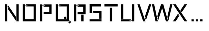 C-Nation Std Regular Font UPPERCASE