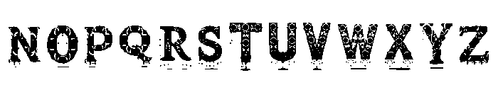 C19 Regular Font UPPERCASE