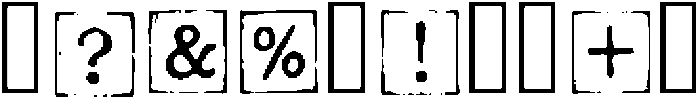C1 Regular ttf (400) Font OTHER CHARS
