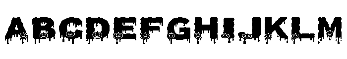 C4 Regular Font UPPERCASE