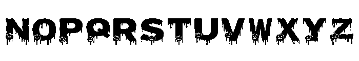 C4 Regular Font UPPERCASE