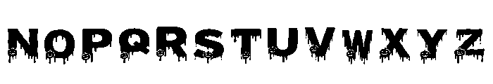 C4 Regular Font LOWERCASE