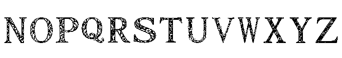 C5 Regular Font UPPERCASE