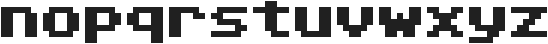 C64 ttf (400) Font LOWERCASE
