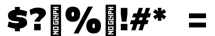 C800 Regular Font OTHER CHARS