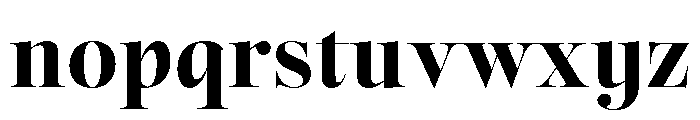 Caesura Extra Bold Font LOWERCASE
