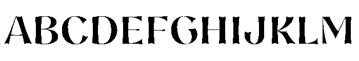 Caesura Medium Font UPPERCASE