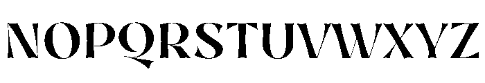 Caesura Medium Font UPPERCASE