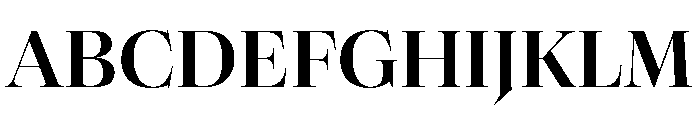 Caesura Regular Font UPPERCASE