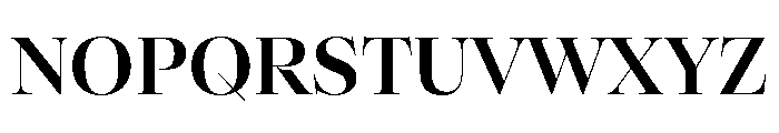 Caesura Regular Font UPPERCASE