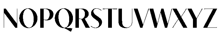 Caesura Semibold Font UPPERCASE