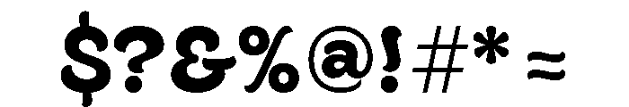 Cafe Romantique Bold Font OTHER CHARS