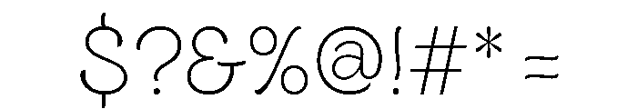 Cafe Romantique Light Font OTHER CHARS
