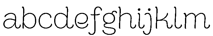 Cafe Romantique Light FONT