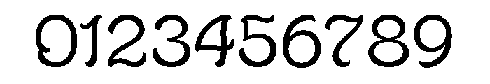 Cafe Romantique Regular Font OTHER CHARS