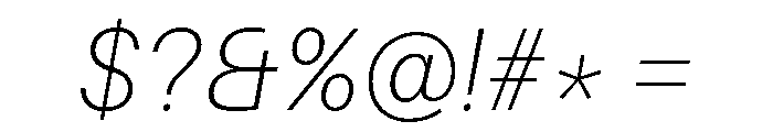 Cafe Romantique Thin Italic Font OTHER CHARS