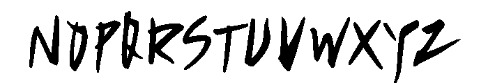 Callifont CoolGuy Bold Font UPPERCASE