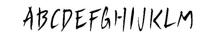 Callifont CoolGuy Light Font UPPERCASE