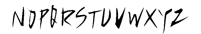 Callifont CoolGuy Light Font UPPERCASE