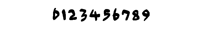 Callifont Daynote Brush Bold Font OTHER CHARS