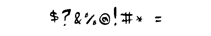 Callifont Daynote Brush Light Font OTHER CHARS