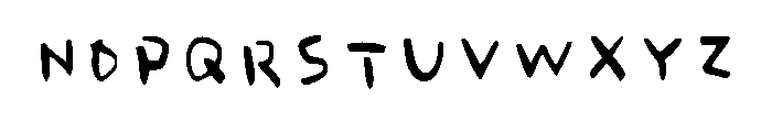 Callifont Daynote Brush Light Font UPPERCASE