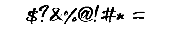 Callifont Shouting Bold Font OTHER CHARS