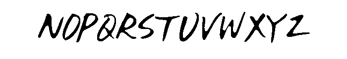 Callifont Shouting Light Font UPPERCASE