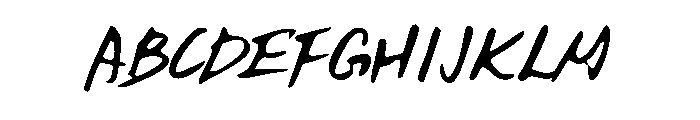 Callifont Shouting Medium Font UPPERCASE