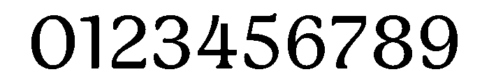 Cambria Medium Font OTHER CHARS
