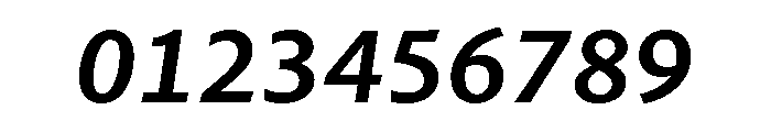 Candara Semibold Italic Font OTHER CHARS