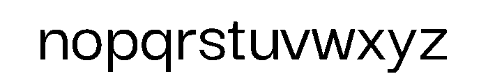 Carbona Variable Medium Font LOWERCASE